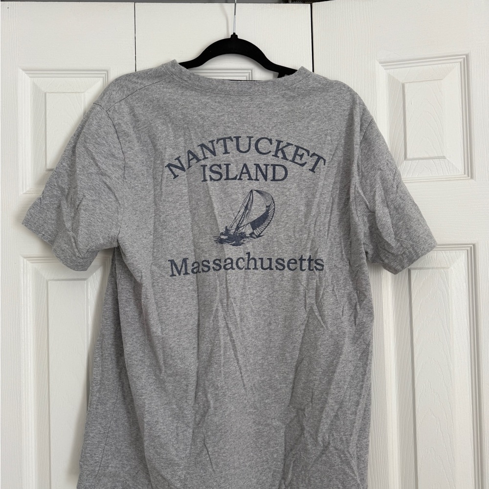 Brandy Melville Gray Nantucket Tee - Picture 2 of 3